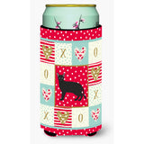 Russian White Black #1 Cat Love Tall Boy Beverage Hugger Ck5691Tbc