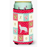 Russian White Black #2 Cat Love Tall Boy Beverage Hugger Ck5692Tbc