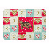 Caroline'S Treasures Scottish Straight #2 Cat Love Machine Washable Memory Foam Mat Doormats, Multicolor