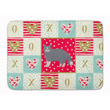 Caroline'S Treasures Selkirk Rex #1 Cat Love Machine Washable Memory Foam Mat Doormats, Multicolor