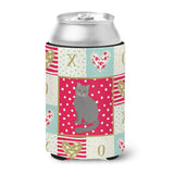 Caroline'S Treasures Ck5744Cc British Semi Longhair Cat Love Can Or Bottle Hugger Cold-Beverage-Koozies, Multicolor