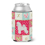 Caroline'S Treasures Ck5813Cc Bichon Fris Love Can Or Bottle Hugger Cold-Beverage-Koozies, Multicolor