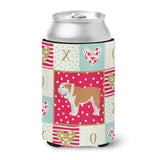 Caroline'S Treasures Ck5830Cc English Bulldog #1 Love Can Or Bottle Hugger Cold-Beverage-Koozies, Multicolor