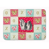 Caroline'S Treasures Havanese #1 Love Machine Washable Memory Foam Mat Doormats, Multicolor