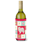 Japanese Spitz Love Wine Bottle Hugger Ck5850Literk