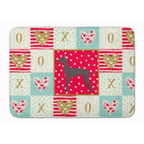 Caroline'S Treasures Mexican Hairless Dog #1 Love Machine Washable Memory Foam Mat Doormats, Multicolor