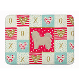Caroline'S Treasures Odis Love Machine Washable Memory Foam Mat Doormats, Multicolor