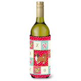 Pekingese Love Wine Bottle Hugger Ck5873Literk