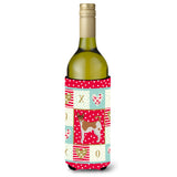 Tenterfield Terrier Love Wine Bottle Hugger Ck5896Literk