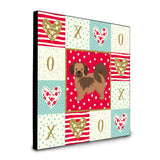 Tibetan Spaniel Love Artwork Wall Panel Ck5897Up88