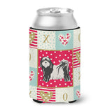 Caroline'S Treasures Ck5898Cc Tibetan Terrier Love Can Or Bottle Hugger Cold-Beverage-Koozies, Multicolor