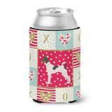 Caroline'S Treasures Ck5899Cc Toy Fox Terrier Love Can Or Bottle Hugger Cold-Beverage-Koozies, Multicolor
