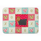 Caroline'S Treasures Yorkshire Terrier #2 Love Machine Washable Memory Foam Mat Doormats, Multicolor