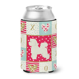 Caroline'S Treasures Ck5911Cc Bichon Frise Love Can Or Bottle Hugger Cold-Beverage-Koozies, Multicolor