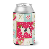 Caroline'S Treasures Ck5937Cc Jack Russell Terrier Love Can Or Bottle Hugger Cold-Beverage-Koozies, Multicolor