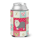 Caroline'S Treasures Ck5942Cc Old English Sheepdog Love Can Or Bottle Hugger Cold-Beverage-Koozies, Multicolor