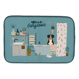 Caroline'S Treasures Ck7460Ddm Entlebucher In Bathtub Dish-Drying-Mats, 14 X 21, Multicolor