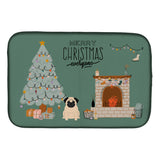 Caroline'S Treasures Ck7571Ddm Fawn Pug Christmas Everyone Dish-Drying-Mats, 14 X 21, Multicolor