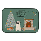 Caroline'S Treasures Ck7580Ddm White Mastiff Christmas Everyone Dish-Drying-Mats, 14 X 21, Multicolor