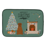 Caroline'S Treasures Ck7636Ddm Dogue De Bourdeaux Christmas Everyone Dish-Drying-Mats, 14 X 21, Multicolor