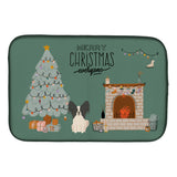 Caroline'S Treasures Black White Papillon Christmas Everyone Dish-Drying-Mats, 14 X 21, Multicolor