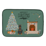 Caroline'S Treasures Ck7643Ddm Beauce Shepherd Dog Christmas Everyone Dish-Drying-Mats, 14 X 21, Multicolor