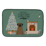 Caroline'S Treasures Ck7647Ddm Bullmastiff Christmas Everyone Dish-Drying-Mats, 14 X 21, Multicolor