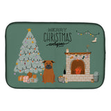 Caroline'S Treasures Chinese Chongqing Dog Christmas Everyone Dish-Drying-Mats, 14 X 21, Multicolor