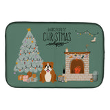 Caroline'S Treasures Red White English Bulldog Christmas Everyone Dish-Drying-Mats, 14 X 21, Multicolor