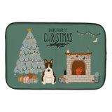 Caroline'S Treasures Dark Brindle Bull Terrier Christmas Everyone Dish-Drying-Mats, 14 X 21, Multicolor
