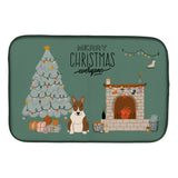 Caroline'S Treasures Brindle Bull Terrier Christmas Everyone Dish-Drying-Mats, 14 X 21, Multicolor