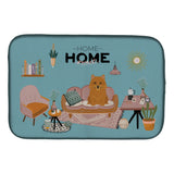 Caroline'S Treasures Ck7865Ddm Norwich Terrier Sweet Home Dish-Drying-Mats, 14 X 21, Multicolor