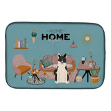 Caroline'S Treasures Ck7874Ddm Russo-European Laika Spitz Sweet Home Dish-Drying-Mats, 14 X 21, Multicolor