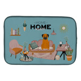 Caroline'S Treasures Ck7884Ddm Border Terrier Sweet Home Dish-Drying-Mats, 14 X 21, Multicolor