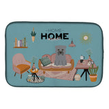 Caroline'S Treasures Ck7904Ddm Grey Glen Of Imal Sweet Home Dish-Drying-Mats, 14 X 21, Multicolor