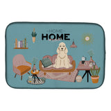 Caroline'S Treasures Ck7939Ddm Buff Cocker Spaniel Sweet Home Dish-Drying-Mats, 14 X 21, Multicolor