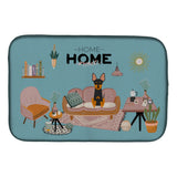Caroline'S Treasures Ck7954Ddm English Toy Terrier Sweet Home Dish-Drying-Mats, 14 X 21, Multicolor