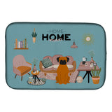 Caroline'S Treasures Ck7960Ddm Fawn Boxer Sweet Home Dish-Drying-Mats, 14 X 21, Multicolor