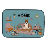 Caroline'S Treasures Ck7982Ddm Brindle Bull Terrier Sweet Home Dish-Drying-Mats, 14 X 21, Multicolor