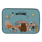 Caroline'S Treasures Ck7986Ddm Chocolate Chow Sweet Home Dish-Drying-Mats, 14 X 21, Multicolor