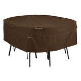 Classic Accessories Madrona Rainproof Round Patio Table & Chair Set Cover, Medium