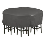 Classic Accessories Ravenna Tall Round Patio Table & Chair Set Cover - Premium Outdoor Furniture Cover With Durable And Water Re