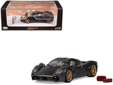 Pagani Utopia Full Carbon with Gold Wheels 1/64 Diecast Model Car by CM Model