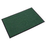 Chevron 6'x10' Forest Green Scraper/Wiper Mat
