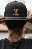 Sink Or Swim BLACKOUT Snapback