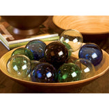 RECYCLED GLASS BALL CLEAR