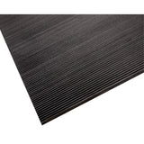 Corrugated Switchboard Runner 3'x75' Black