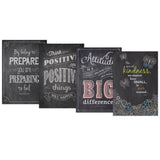 Inspire U Chalk It Up! Poster Pack #5, 4 Posters