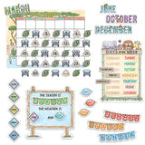 Safari Friends Calendar Bulletin Board Set