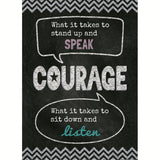 Courage Inspire U Poster